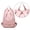 Pink, variant on Trendy Gym Bag Dry Wet Swimming Backpack with Shoe Compartment Travel Daypack