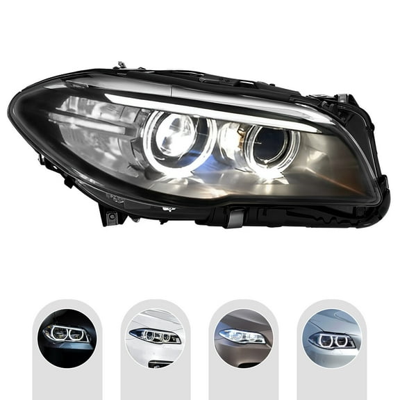 RIGHT SIDE HEADLIGHT FOR BMW 5 SERIES F10 F18 XENON 528I 535I 550I M5 2014-2017