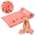 thumbnail image 1 of Pet Towel Paw Design Ultra-absorbent Multi-purpose Dog Towel Dog Bath Towel, 1 of 10