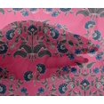 thumbnail image 4 of oneOone Viscose Chiffon Fabric Leaves & Floral Block Decor Fabric Printed BTY 42 Inch Wide, 4 of 4