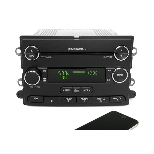 0809 Ford Mustang Shaker 500 AM FM 6 CD Mp3 w Bluetooth Upgrade 8R3T