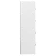 thumbnail image 4 of Hodedah HID 44 Armoire de Rangement Fermée à 8 Portes pour la Maison et le Bureau, Blanc, 4 of 8