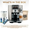 thumbnail image 7 of Jura J8 (Midnight Silver) with Filter Water Stabilizer, Capresso Coffee Bean and Accessories, 7 of 7