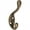 Antique Bronze, variant on Stanley Hardware 806711 Chrome Coat & Hat Hook