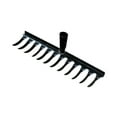 thumbnail image 2 of MAGIDEAL Garden Rake Head Heavy Duty Leaf Rake for Loosening Soil Leveling Mulch Tines, 2 of 8