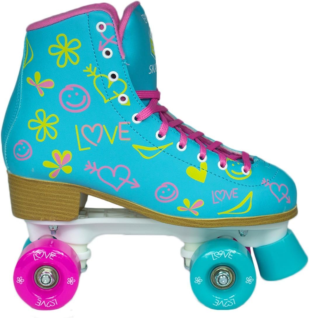 Epic Skates Splash Quad Roller Skates - Size 9