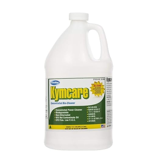 ComStar Kymcare, General-Purpose Alkaline, Low-Foaming Concentrated Power Cleaner That Removes Away Grease, Carbon Deposits, Oil & Dirt, Made in USA, 1 Gallon (55-056)