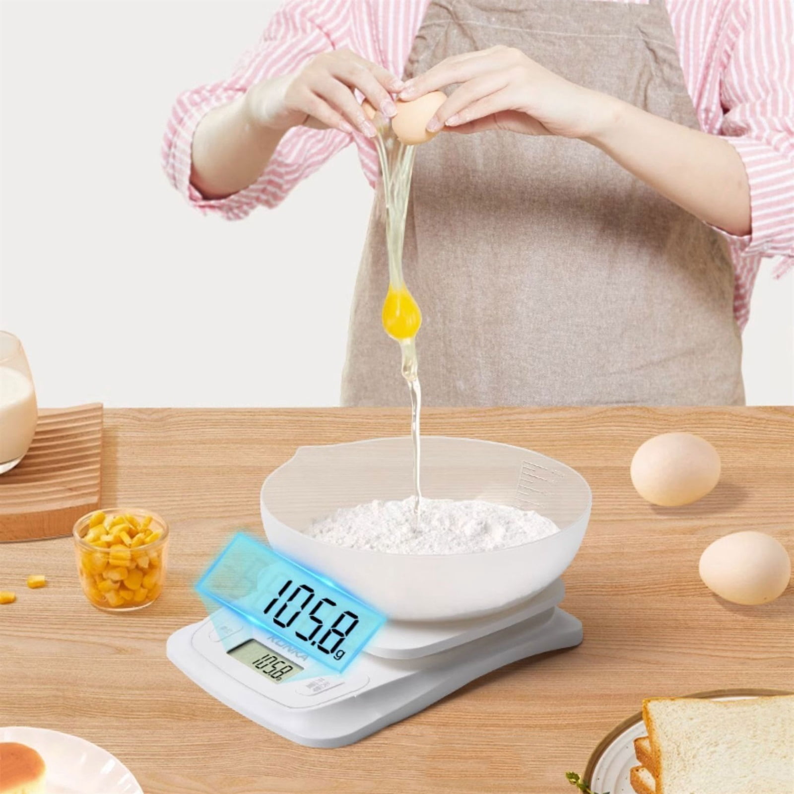 Home Commercial Kitchen Ingredients Weigher Baking Scale 0.1g High Precision Electronic Scale Small Desk Scale