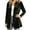 Army Green, variant on Women's Velour Cardigans Light Casual Christmas Party Soft Velvet Open Front Mid Cardigan Jackets Long Sleeve (XL, Wine)