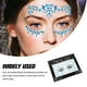 thumbnail image 4 of Minnieouse Pegatinas de diamantes de imitación para la frente de los ojos, autoadhesivas, elegantes, sin pegamento, maquillaje facial, arte de Tratamientos faciales HF-113 Azul, 4 of 6