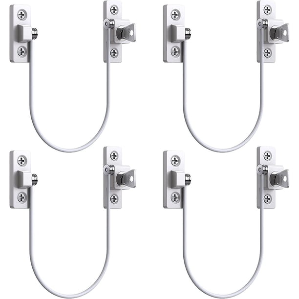 4pcs Window Restrictor Window Door Restrictor Latch Fenetre UPVC Limit ...