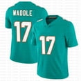 thumbnail image 6 of Football jersey Miami''Dolphins''custom 10 Tyreek Hill 13 Dan Marino 1 Tua Tagovailoa 99 Jason Taylor 17 Jaylen Waddle 8 Jevon Holland 2 Chase Edmonds, 6 of 7