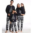 thumbnail image 1 of 2023 Pyjama Imprimé Européen et Américain de Noël Ensemble Parent-Enfant Col Rond à Manches Longues, 1 of 7