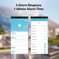 thumbnail image 2 of Yeacher Solar Powered Wifi Outdoor Alarm BT 5.0 Smart Alarm IPX5 Waterproof Real-time Sound Light Alarm APP Control Intelligent Linkage Home Security Device, 2 of 8