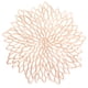 thumbnail image 1 of Manteles Individuales de PVC Monstrate 6 uds Oro rosa antideslizantes lavables, 1 of 6