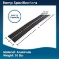 thumbnail image 4 of Silver Spring Aluminum Multi-Fold Wheelchair Ramp - 9' Long, 4 of 7