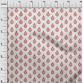 thumbnail image 3 of oneOone Cotton Cambric Red Fabric Block Sewing Material Print Fabric By The Yard 56 Inch Wide-XF, 3 of 5