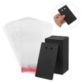 thumbnail image 1 of PENIKOKO 100 Bags Of Black Keychain Packaging Bags For Storage And Branding Kraft Paper Display, 1 of 8