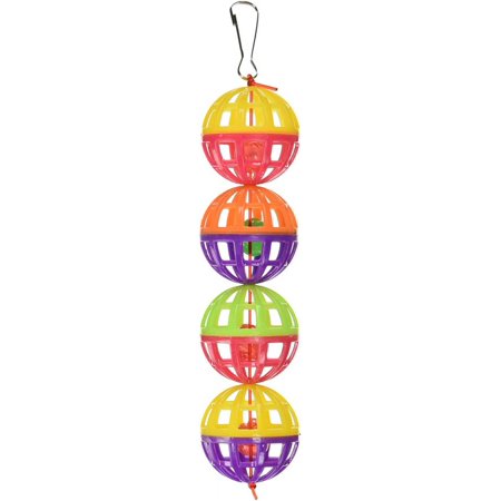 Penn Plax Lattice Ball Toy with Bells 1 count