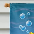 thumbnail image 3 of Carolines Treasures APH0527CHF Yellow Fish Flag Canvas House Size, 3 of 4
