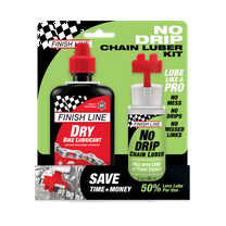 Finish Line No Drip Bicycle Chain Luber Kit 4 oz - Bicycle Lubricant, 1 Count