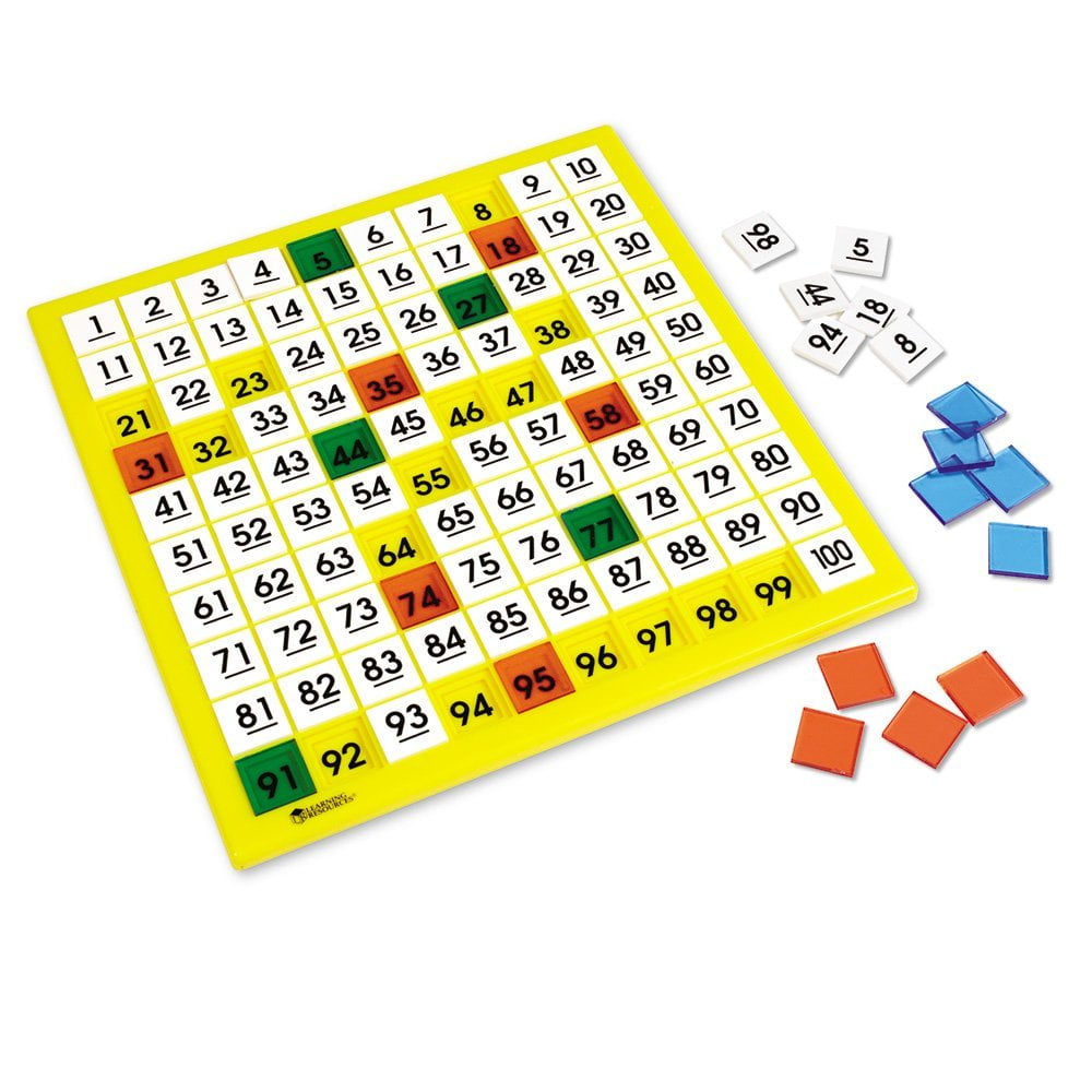 Learning Resources Plastic Hundreds Board