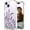 Pink Lavender, variant on Compatible for iPhone 14 Case for Women Girls Clear Design Cute, Protector Girly Transparent Ocean Beach Mountain Sunset Sun Sea Palm Trees Clouds Hills Tropical