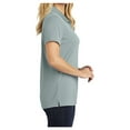 thumbnail image 2 of Womens Dry Zone UV Polyester Micro-Mesh Polo Gusty Grey 3X-Large, 2 of 6