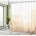 thumbnail image 4 of Ambesonne Contemporary Shower Curtain, Geometric Abstract Art, 69"Wx70"L, Champagne Almond, 4 of 4