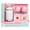 Pink, variant on Little Tikes Sweet Spaces Tea Set, Play Kitchen Cookware, Sea Foam, Ages 3+