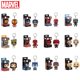thumbnail image 2 of Funko Pop-llaveros de Marvel de Disney, versión Q, vengadores, Spider-Man, Iron Man, Flash, modelo de Capitán América, muñecas, bolsos colgantes, regalos Fivean unisex, 2 of 2