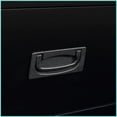 thumbnail image 4 of 36'' Solid Pine Wood Coffee Table with 4 Drawers & Shelf - Retro Style, Spacious Storage for Entry/Bedroom (Black), 4 of 19