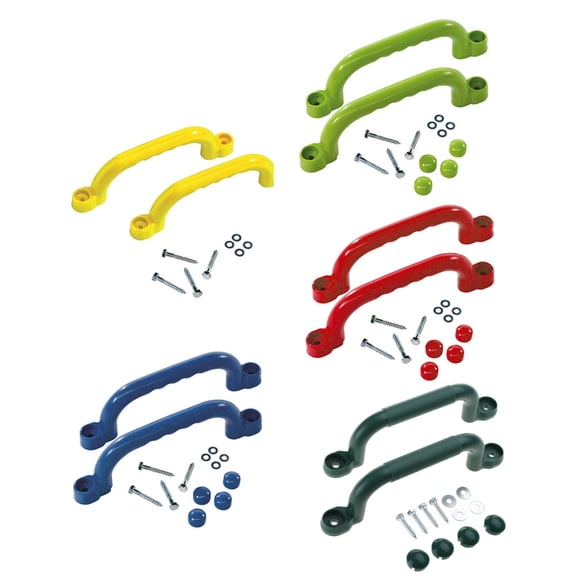 ZPAQI Safety Nonslip Handle Mounting Hardware Kits Climbing Kids Children Playground