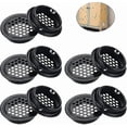 thumbnail image 1 of 10 Pieces Round Stainless Steel Ventilation Grille Stainless Steel Ventilation Grille Round Stainless Steel Ventilation Grille 10 Pieces Black Ventila, 1 of 3
