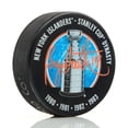 thumbnail image 1 of Bryan Trottier Signé New York Islanders Dyansty Stanley Rondelle de la Coupe, 1 of 1