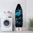 thumbnail image 3 of HELLHERO Replacement Valentines Day Ironing Board Cover Easy Fit Soft Elastic Edge, Dragonfly Rose Flowers, 3 of 5
