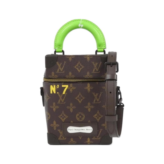 Pre-Owned Louis Vuitton Monogram (No. 7) Vertical Box Trunk M59664 Handbag