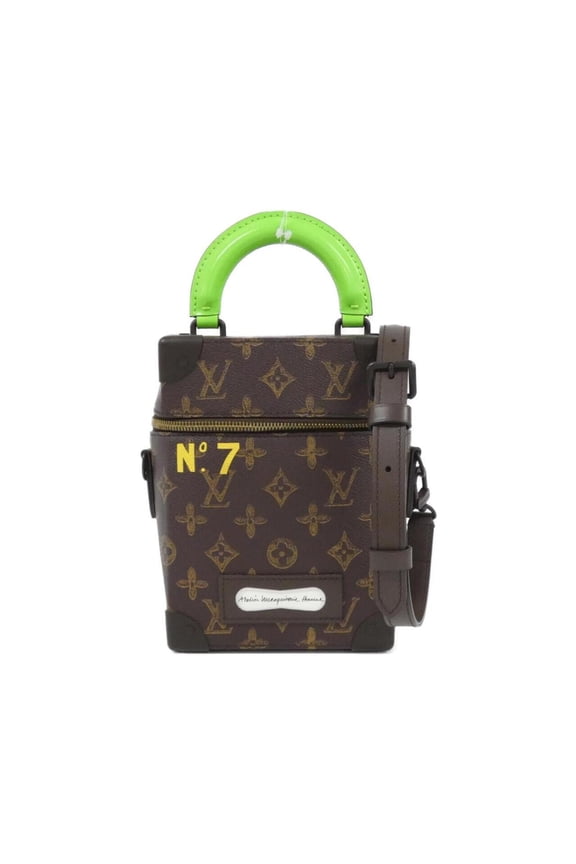 Pre-Owned Louis Vuitton Monogram (No. 7) Vertical Box Trunk M59664 Handbag