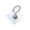 Gray, variant on Puntoco 1PCS Ceiling Rotating Self Adhesive Hook Heavy Duty Wall Hanger for Kitchen Bathroom Key Coat Hat and Door Rear Storage -3.54*3.35*2.95 in