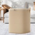 thumbnail image 1 of Bolsa de Almacenamiento de Ropa, Bolsa de Embalaje, Bolso de Mano Resistente, Organizador de Almacenamiento, Caja de Almacenamiento para Ropa de Cama, 140L 50x55x50cm, 1 of 10