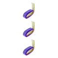 thumbnail image 4 of Transemion Anti Slip Racket Roll Tennis Handle Grip Wrap Tape Purple 110x2.5x0.2CM 3Set, 4 of 6