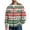 Green, variant on Christmas Zip Up Jacket for Men Long Sleeve Funny Graphic Christmas Jackets Funny Relaxed Fit Full Zip Sweater Jacket for Christmas Holiday Party Coats
