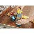 thumbnail image 2 of Full Circle Home On the Go Lemon Glass Water Bottle - Blueberry, 2 of 3