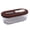 Dark Color, variant on YAHHU Glass Butter Dish with Lid Original Wood Airtight Seal for Freshness 300ML Rectangular Butter Keeper Container (6.69 x 3.23 in)