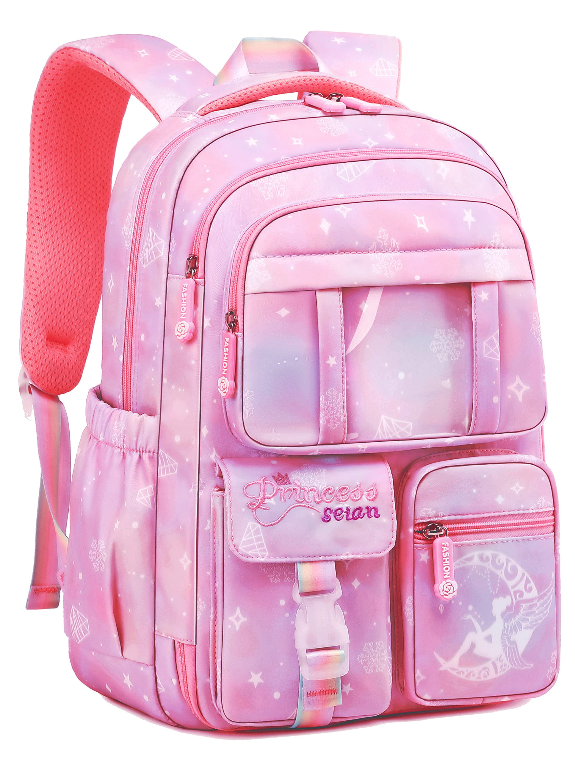 DAKIMOE School Backpack for Girls Kids Book Bags Primary Middle School