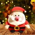 thumbnail image 1 of Muñeco de peluche navideño, adorno navideño, forma novedosa, peluche suave, decoración navideña, muñeco de peluche para el escritorio de la oficina en estilo P, 1 of 8