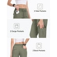 thumbnail image 6 of MoFiz Women's Hiking Cargo Taper Pants, Athletic Pants, 1 Count, 6 of 7