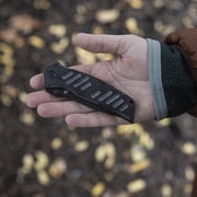 Gerber Swagger Knife, Serrated Edge, G-10 Handle in Black