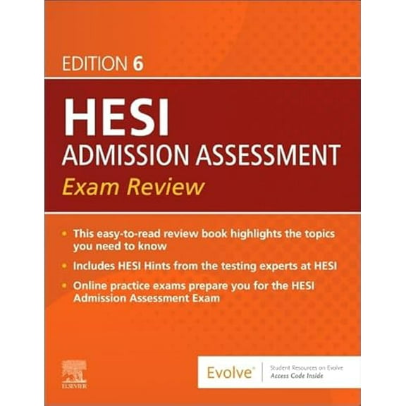 Pre-Owned Admission Assessment Exam Review, 9780443114090, 0443114099, Paperback, 6 edition