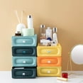 thumbnail image 3 of Neinkie Stackable Storage Drawers, Desktop Stacking Drawers Storage Containers with Drawers Plastic Drawer Organizer for Countertop, Drawers Desk Organizer for Makeups Art Supplies Jewelry, 3 of 7